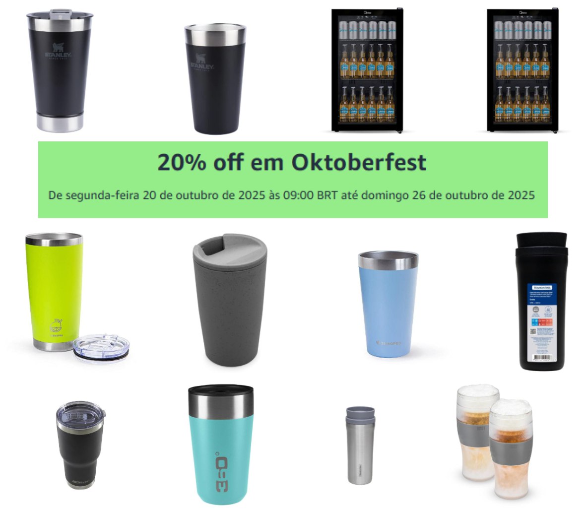 20% off em Oktoberfest na Amazon