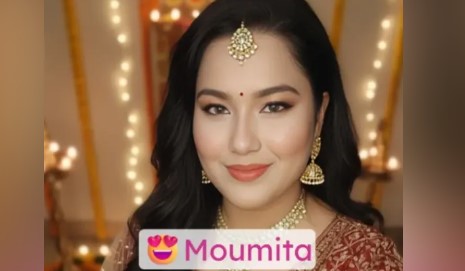 Model Moumita Saha Stripping Nude Body App Content