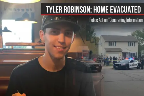 Police have evacuated the home of Charlie Kirk's killer.webp