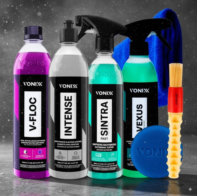 Kit Limpeza Automotiva Vexus V-floc Intense Sintra Vonixx