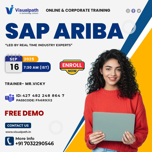 Join SAP Ariba Online Free Demo – Sep 16, 2025, at Visualpath.jpg