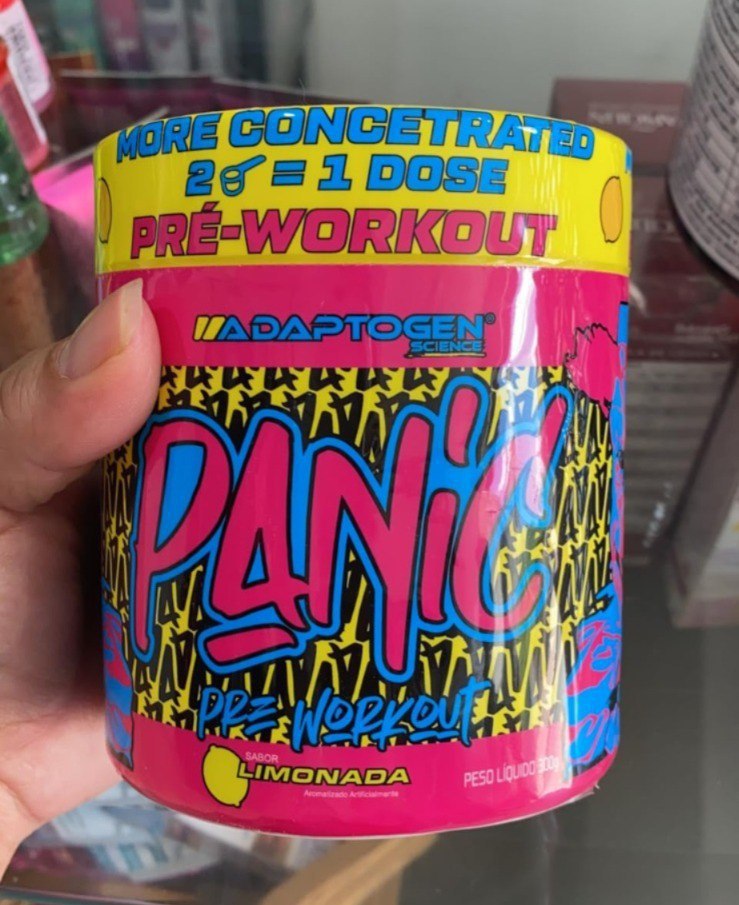 Adaptogen Panic Pré Workout Limonada 300G
