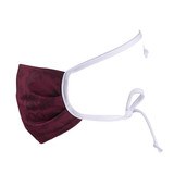 SU Pleated Mask Maroon side takealot