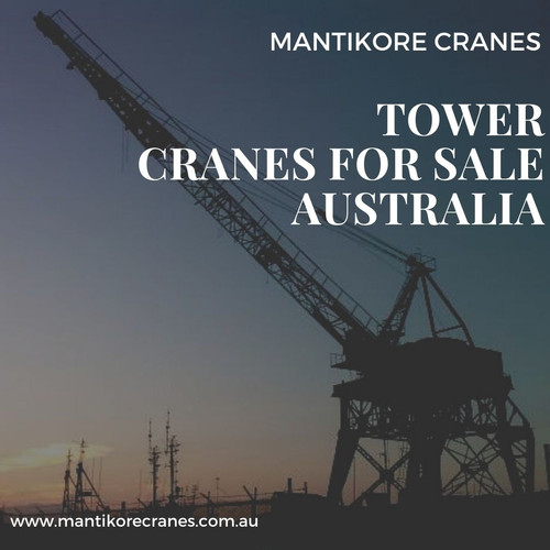 Mantikore Cranes provides well-maintained tower cranes for sale Australia at competitive prices in Sydney.  We provide safe reliable cranes for sale to the construction sector. We provide Quality European-built machines with the latest technologies ensure your project runs smoothly and efficiently. Mantikore cranes provide cost-effective solutions to the lifting needs of its clients. Whichever crane you can be assured it is the most viable to get the job done.  We have years of experience in the industry, which has enabled us to provide our customers with a range of services including mobile cranes, tower cranes, self-erecting and electric luffing cranes for hire.  To know more about our services, you may visit on the website. 

Website:  https://mantikorecranes.com.au/