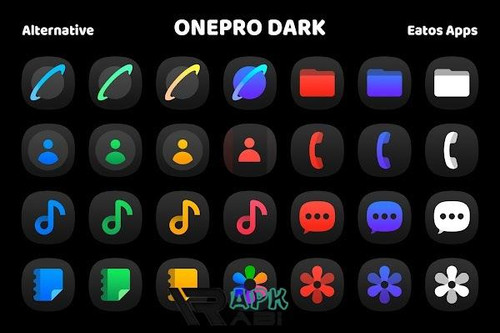 one pro dark icon pack apk no ads.jpg