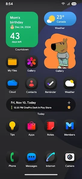 67e5b16b58767 onepro dark icon pack screenshot3.webp