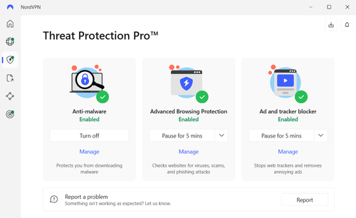 nordvpn threat protection review 0325 refresh dashboard.png