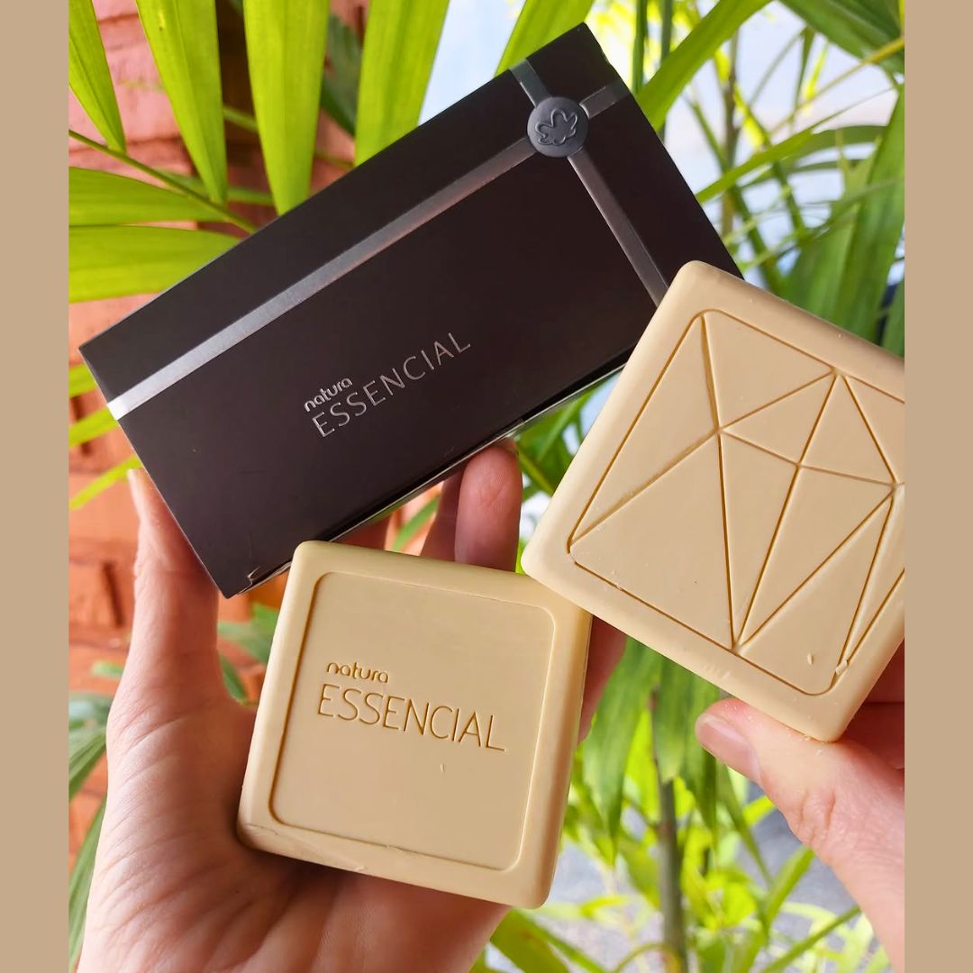 Sabonete Essencial Natura Masculino c/ 2 unidades 110g cada