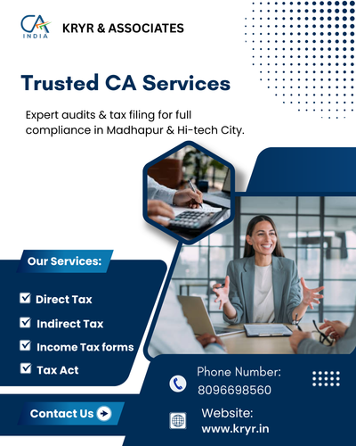 KRYR & ASSOCIATES provides detailed audit and assurance services.