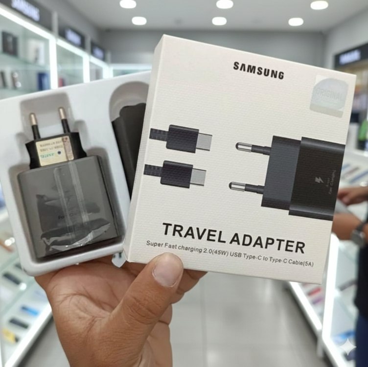 Carregador De Parede Usb-c 45w Super Fast Charging – Samsung