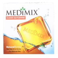 Medimix clear glycerine natural toning soap 100g