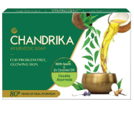 Chandrika problem free clear skin ayurvedic soap 75g