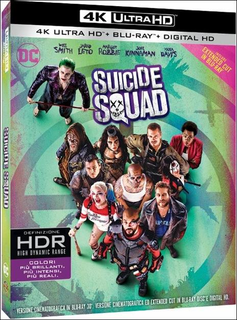 Suicide Squad (2016) Full Blu Ray UHD 4K ITA DD 5.1 ENG TrueHD 7.1