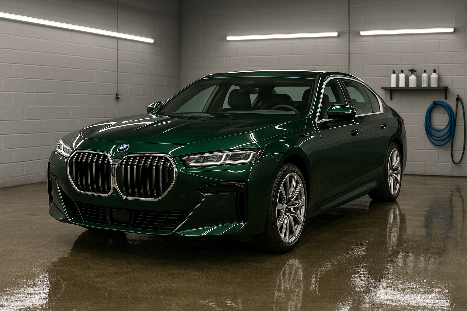 Exterior wash and gloss enhancement in San Antonio