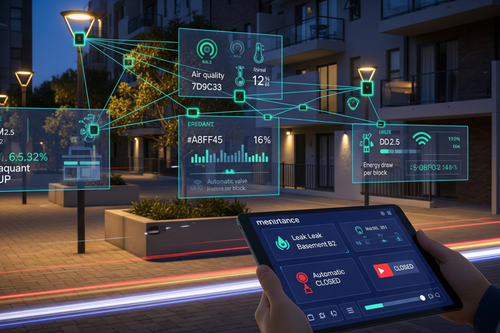 IoT sensors to a central AI hub.png