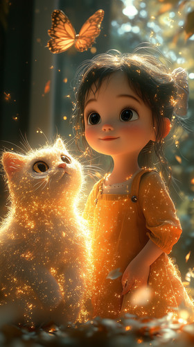 surajarts A 3D animation style cute little baby girl with big e efafa517 8c7c 4efe 8d08 228be28e7004.jpg