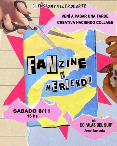 Fanzine y Merienda – Taller de Collage