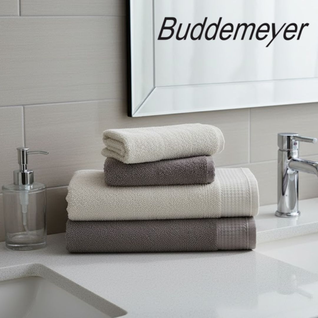 Jogo De Toalhas Buddemeyer Brisa Banho 4 Cor Bege/marrom