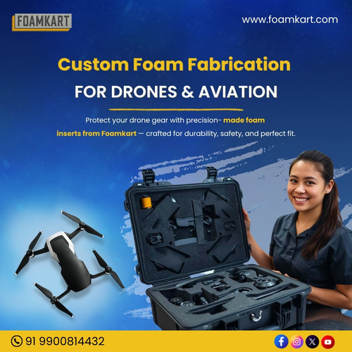 Protect Your Drone with Custom Foam Fabrication | Foamkart.com.jpg
