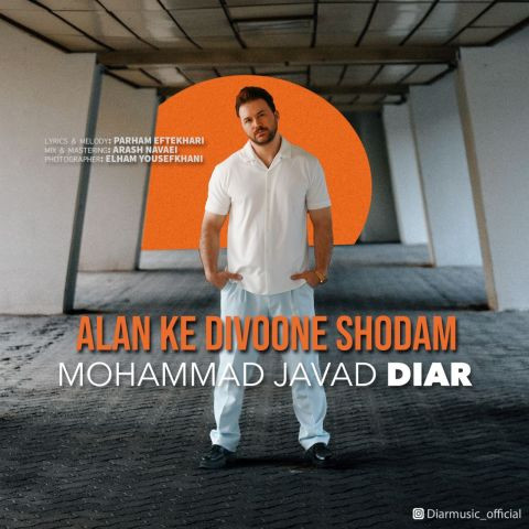 دانلود آهنگ محمد جواد دیار به نام الان که دیوونه شدم