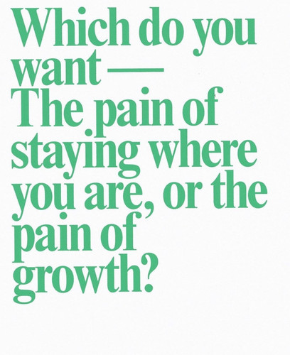 Growth Through Pain