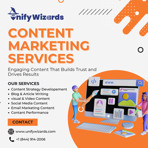 Content Marketing Services to Grow Your Brand | Unify Wizards.png