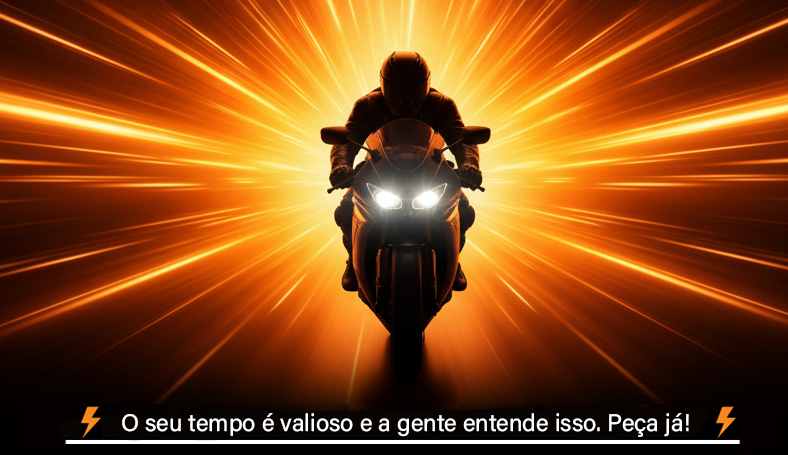 Entregador da Check Boys focado na direção durante uma entrega