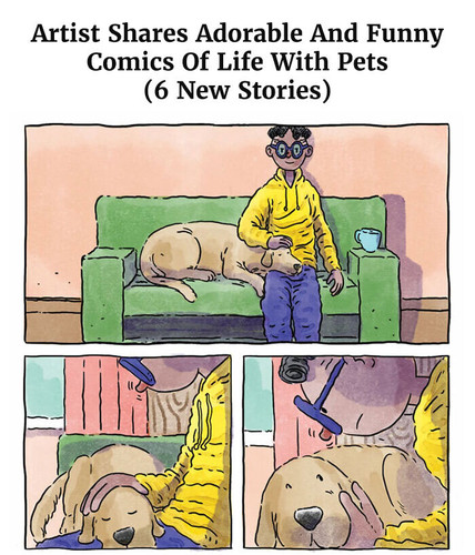 wordless illustrations life with cat and dog ademar vieira part 7.jpg