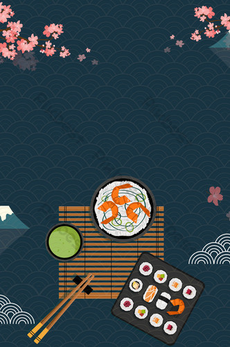 simple japanese food sushi background template 1868083.jpg
