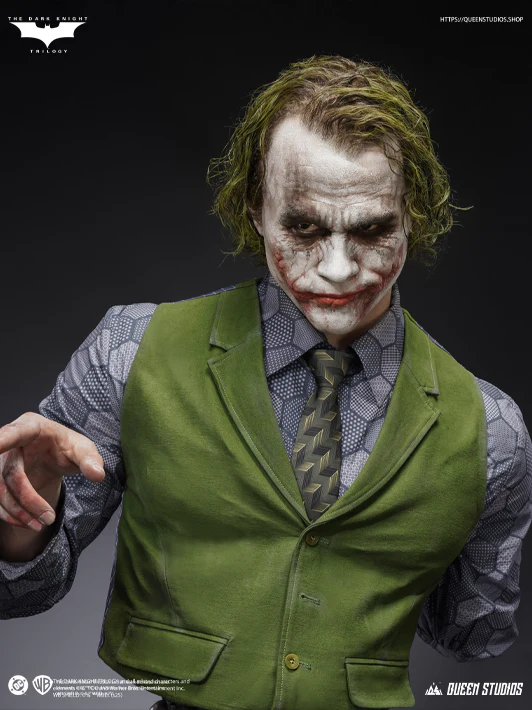 Why So Serious? The Dark Knight Joker Bust Takes Centre Stage Why So Serious? The Dark Knight Joker Bust Takes Centre Stage