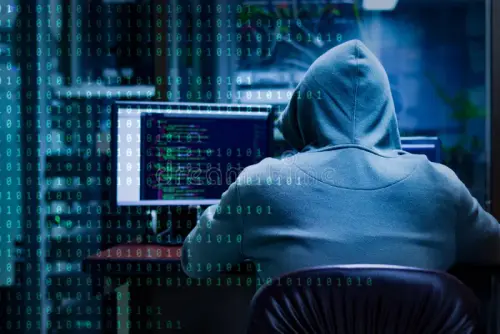 zero one hacker coding cracker tries to hack security system steal destroy critical information rans.webp