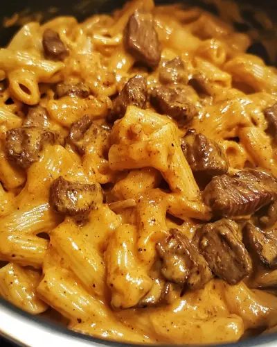 One Pot Creamy Buffalo Chipotle Steak Pasta 2.webp