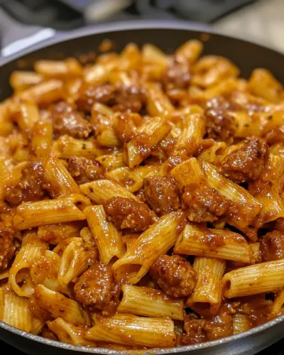 Sticky Bold BBQ Ranch Sausage Pasta 2.webp