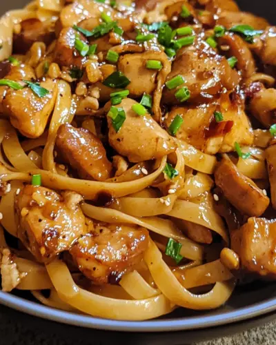 Sticky Sweet Garlic Chicken Sausage Pasta 3.webp