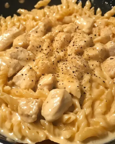Smoky White Cheddar Honey Butter Chicken Pasta Skillet.webp