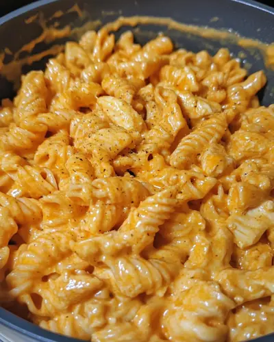 One Pot Creamy Spicy Buffalo Chicken Pasta.webp