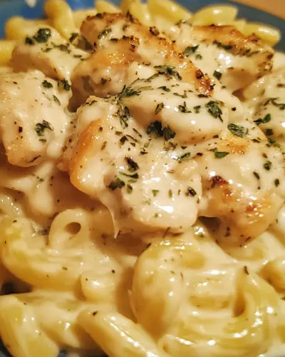 Creamy Garlic Herb Chicken Mac 2.webp