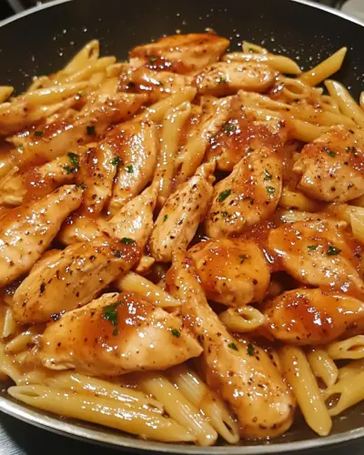 Sticky Smoky Garlic Butter Chicken Pasta.webp