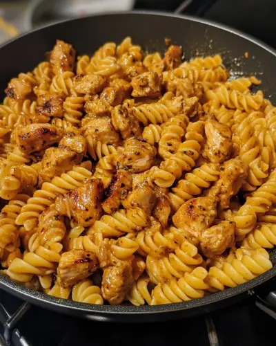 Smoky Garlic Butter Chicken Sausage Pasta 2 .webp