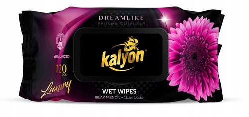 Kalyon Chusteczki nawilzane perfumowane 120szt Dreamlike.jpg