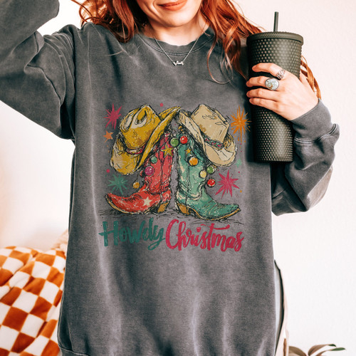 4sweatshirt 2Howdy Christmas.jpg