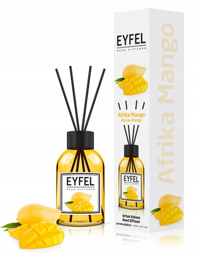 EYFEL Patyczki zapachowe dyfuzor zapach Mango Afrykanskie 120 ml.jpg