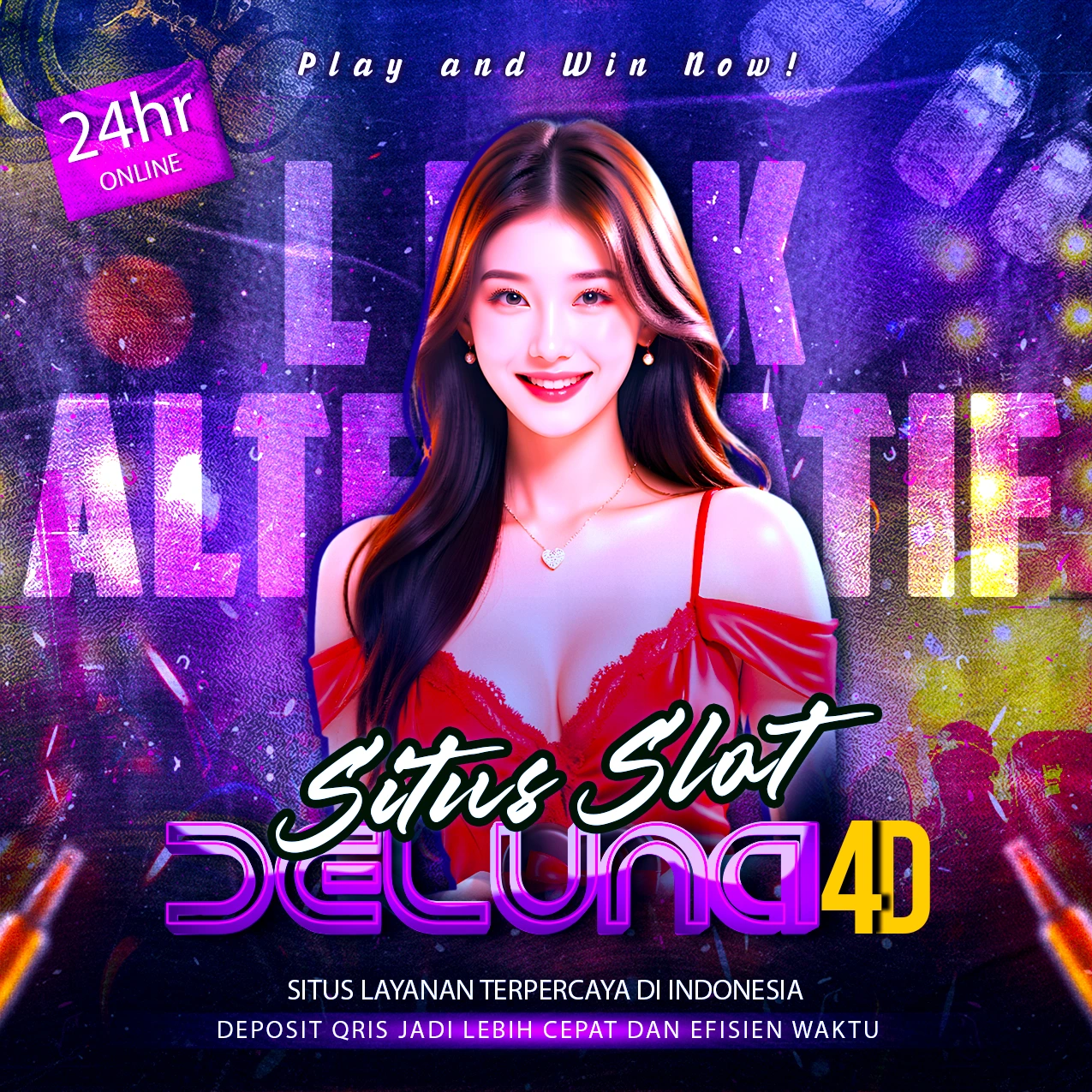 DELUNA4D ⚡ Link Situs Slot Terpercaya Menang Langsung Dibayar Lunas by Hey siriusly