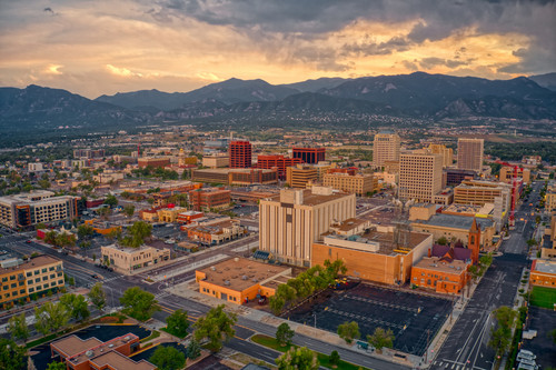 Aerial View of Colorado Springs at Dusk.jpg