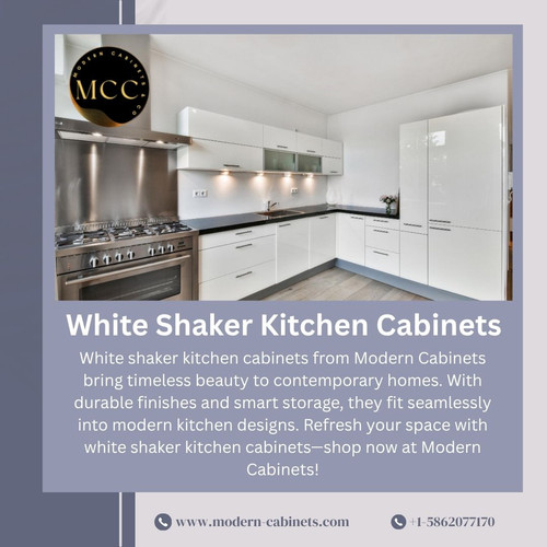 White Shaker Kitchen Cabinets