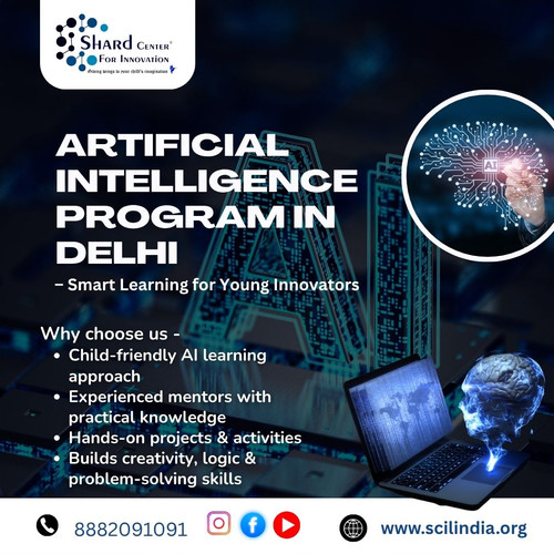Artificial Intelligence Program in Delhi – Smart Learning for Young Innovators.jpg