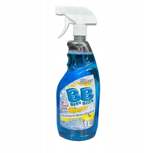 Plyn do mycia szyb Blau Blitz 1l Cytrynowy.jpg