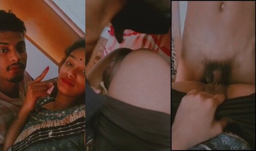 Exclusive Cute Indian Lover Kissing and Fucking