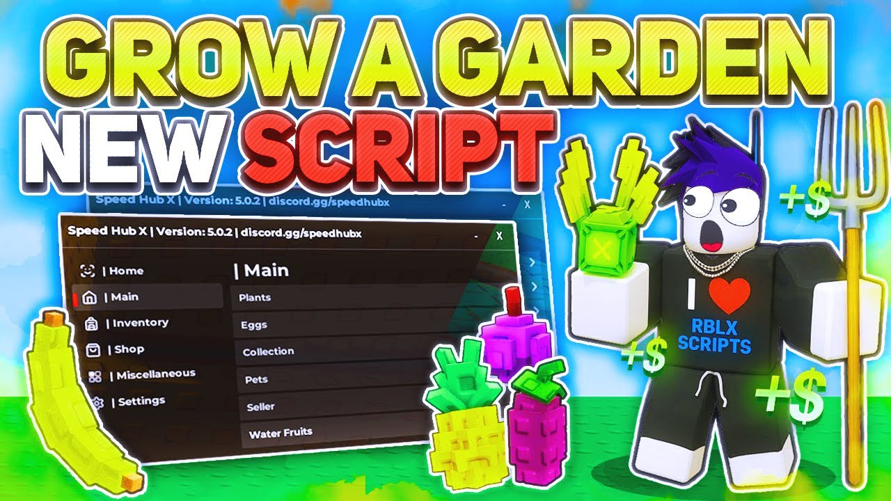 GROW A GARDEN SPAWNER Script Preview