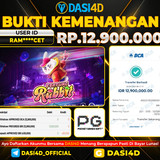 BUKTI KEMENANGAN 04 OKTOBER 2025 DI  FORTUNE RABBIT  RP.12.900.000
